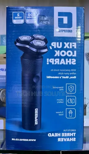 Geepas 3-Head Rechargeable Electric Shaver