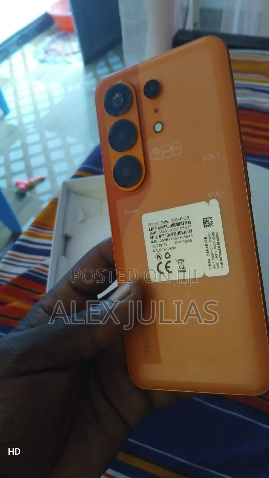 New Tecno Camon 50 Pro 256 GB Orange