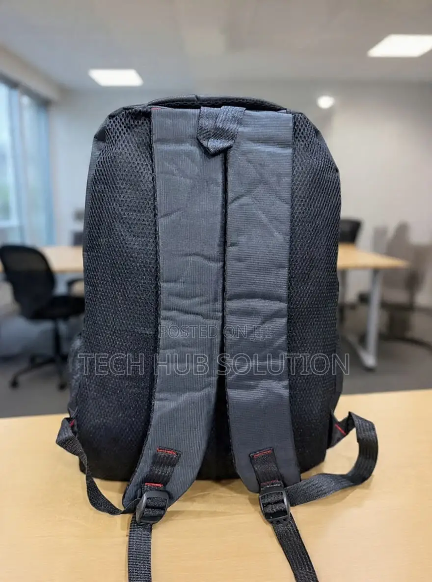 Imara Simba Black Backpack