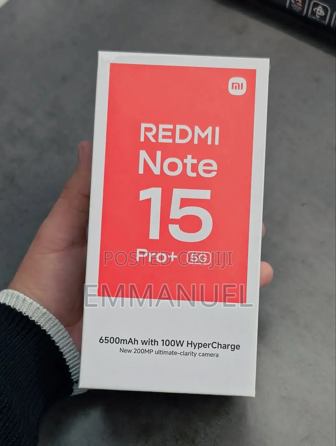 New Xiaomi Redmi Note 15 Pro+ 256 GB Red