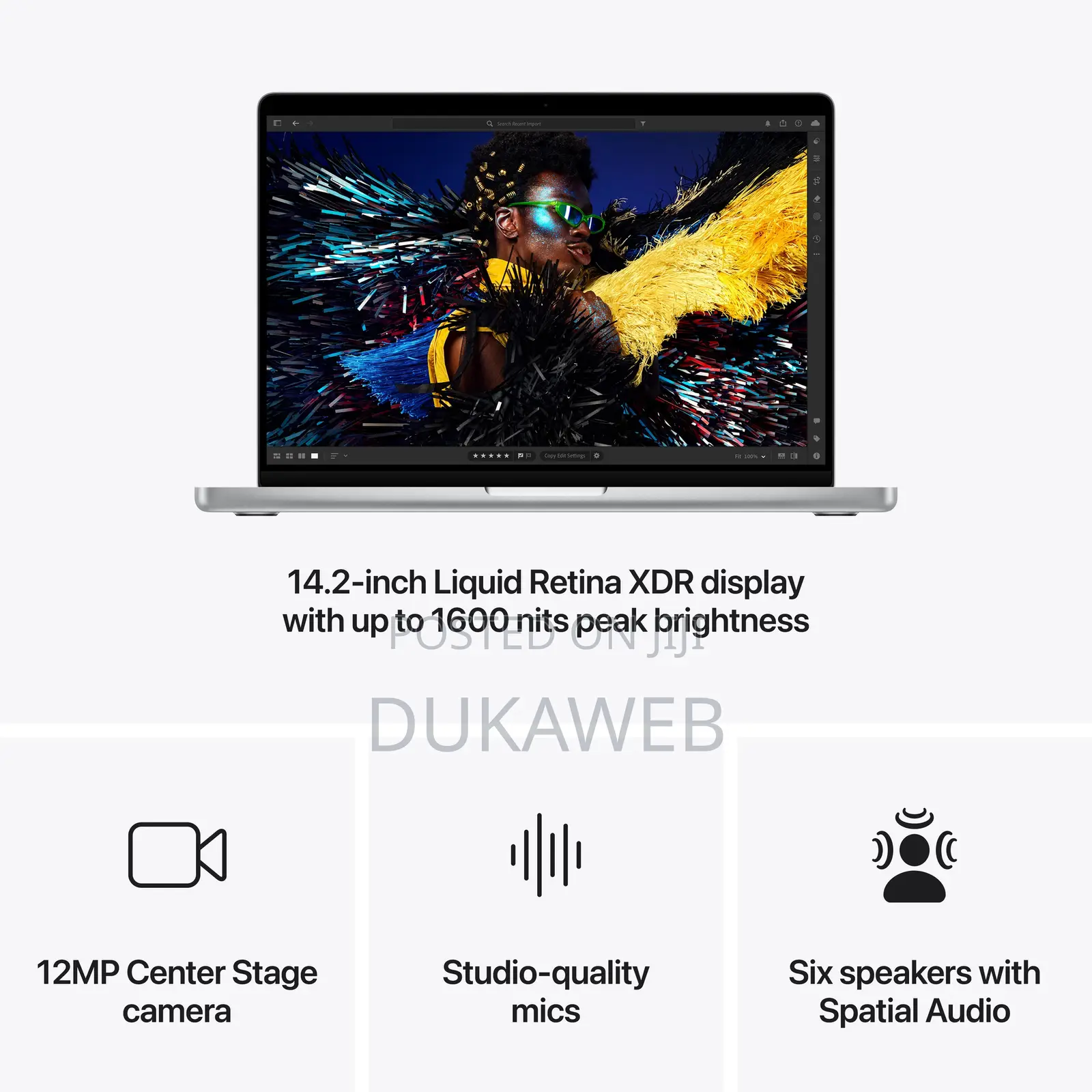New Laptop Apple MacBook Pro 2024 M4 16GB Apple M4 SSD 512GB