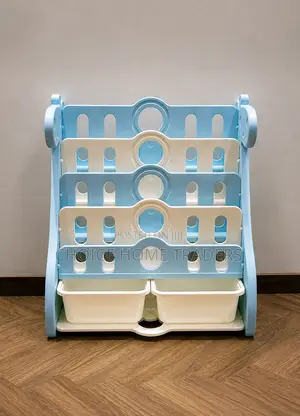 Blue Bookshelf Kid Shelf