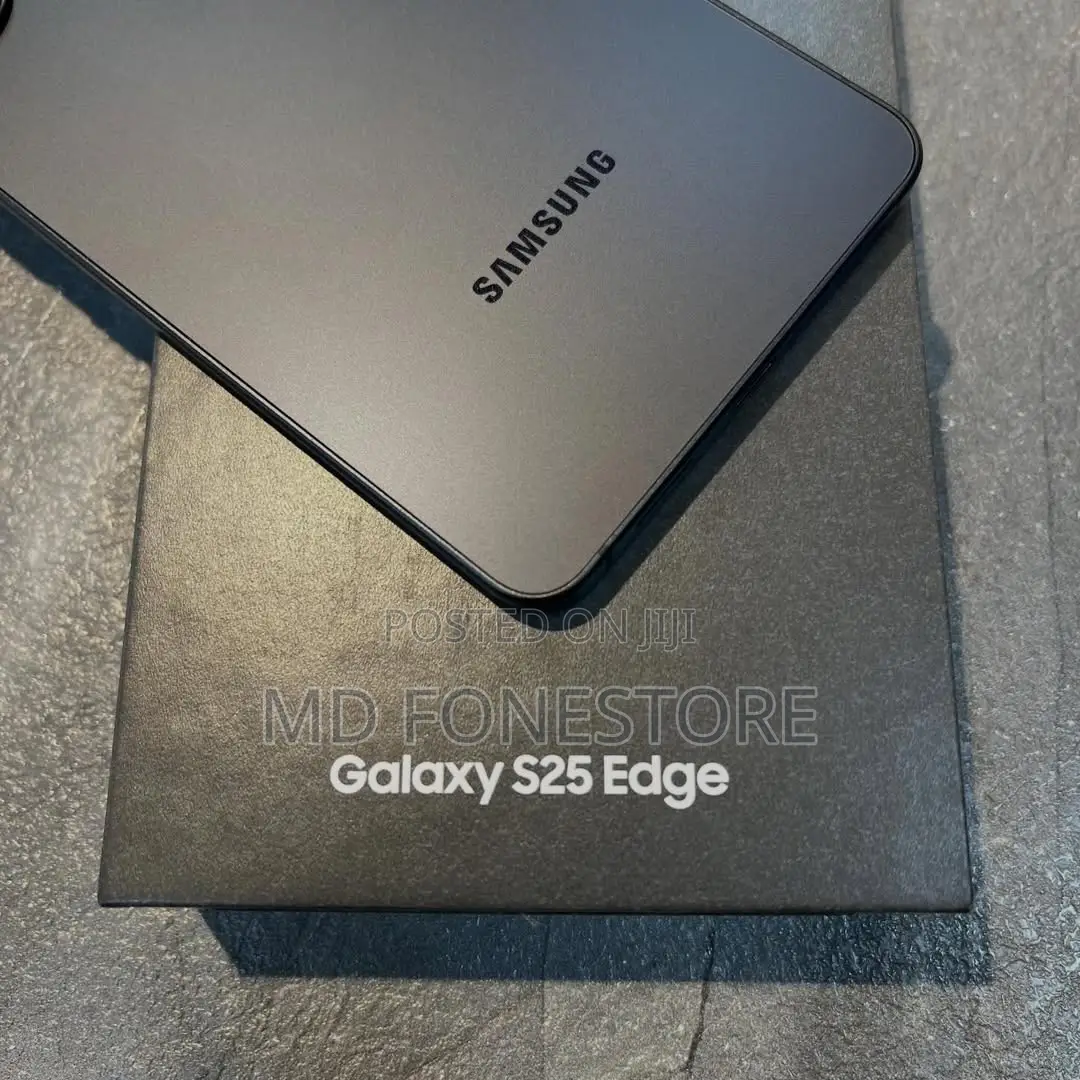 New Samsung Galaxy S25 Edge 256 GB Black