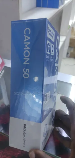 New Tecno Camon 50 256 GB Black