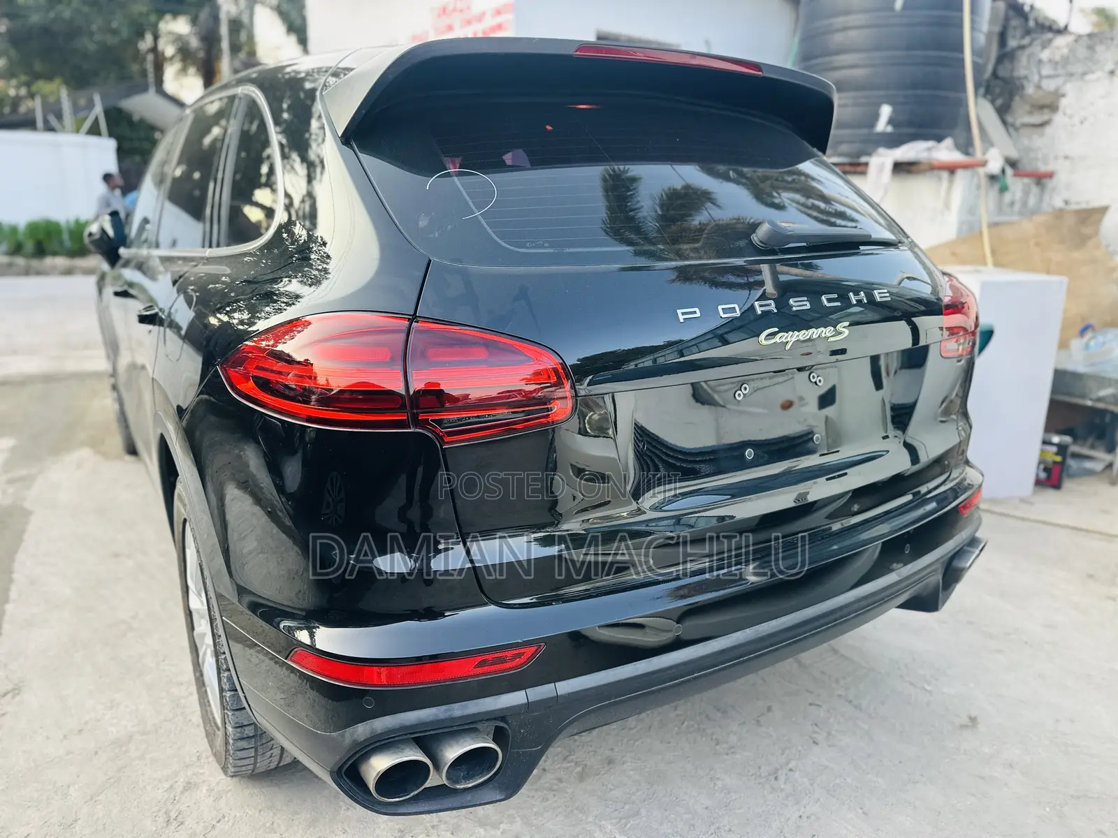 Porsche Cayenne 2016 Black