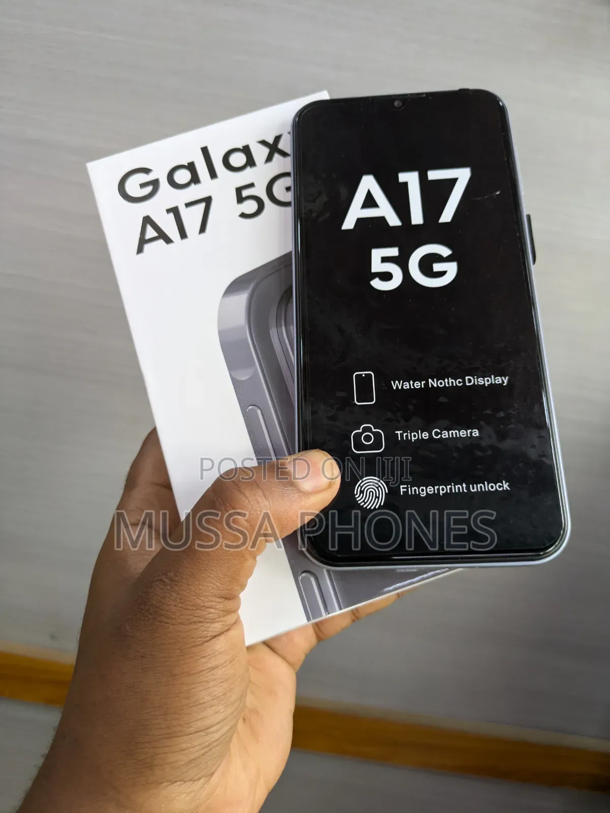 New Samsung Galaxy A17 5G 256 GB Gray