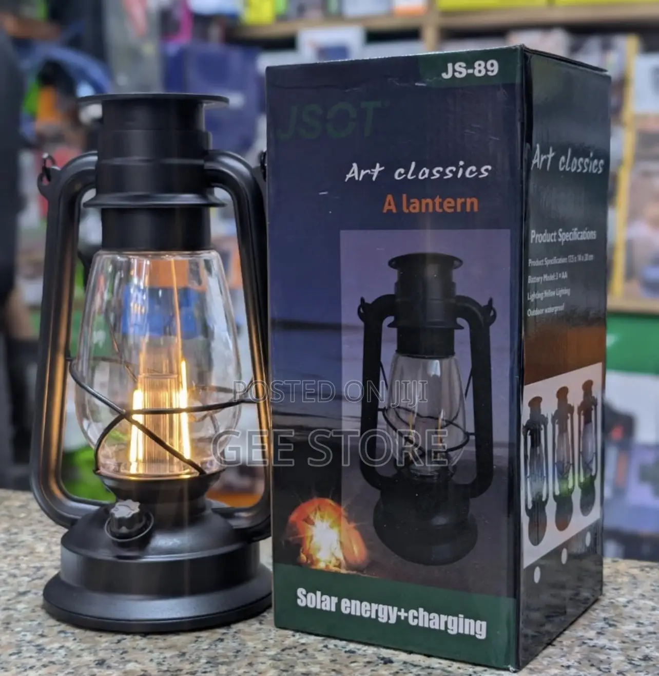 JSOT Art Classics Solar Lantern (Model: JS-89