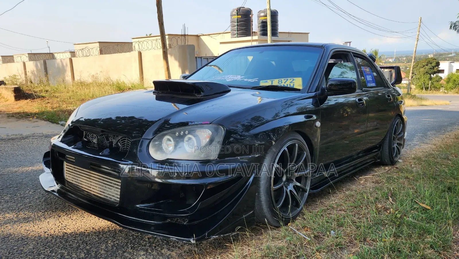 Subaru WRX STI 2015 Black