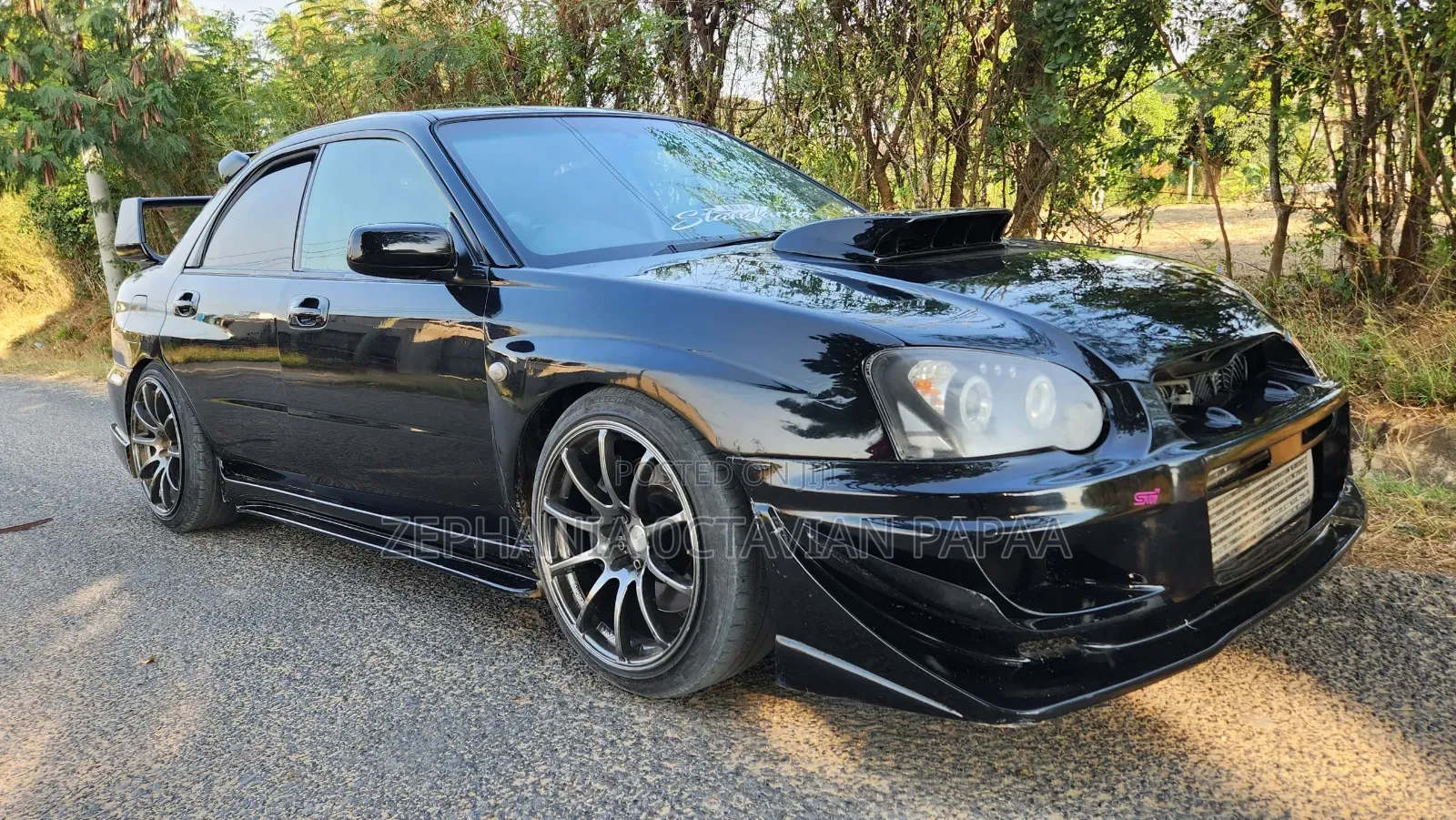Subaru WRX STI 2015 Black