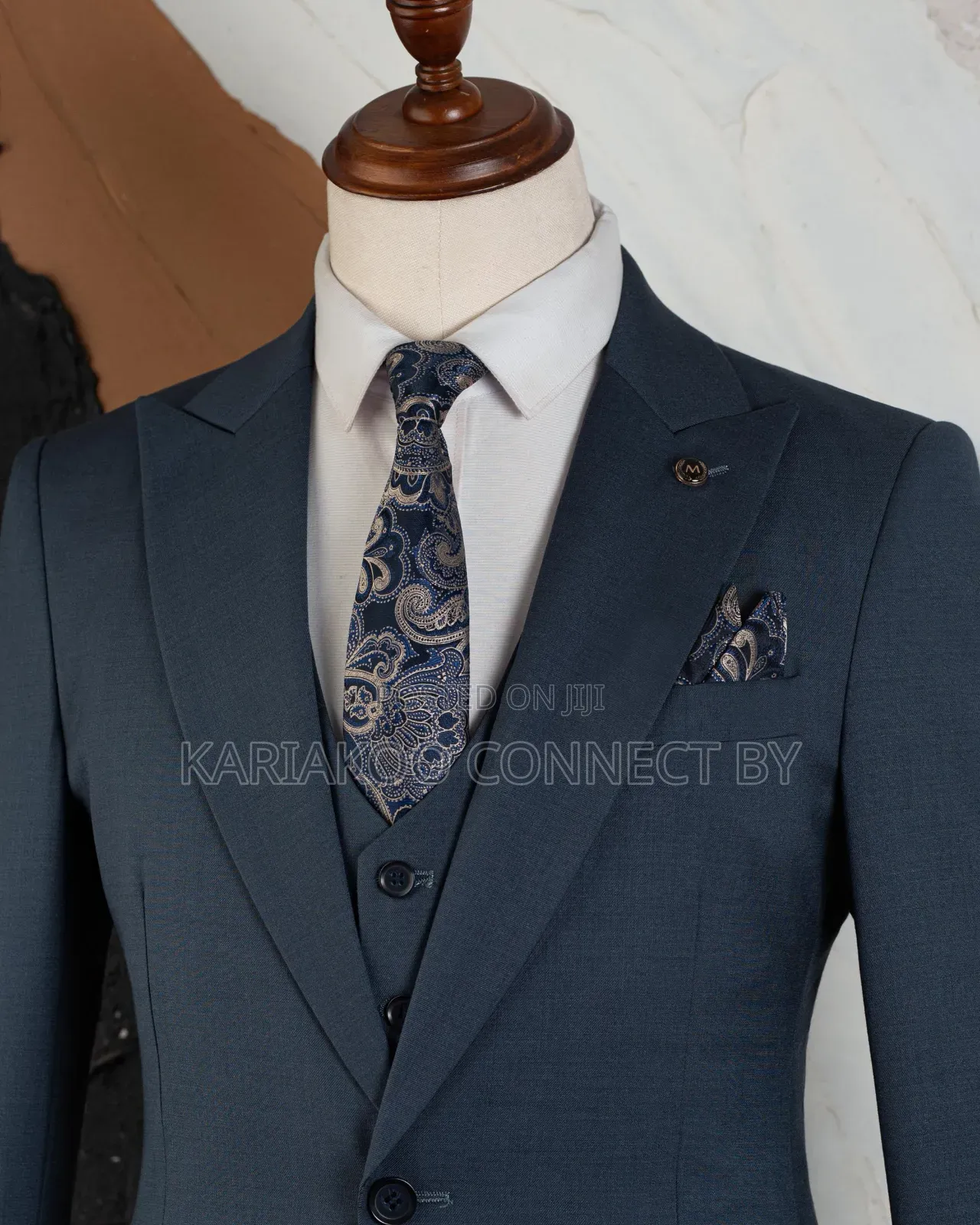 ​Mario Casas Luxury Men's Slim Fit Suit