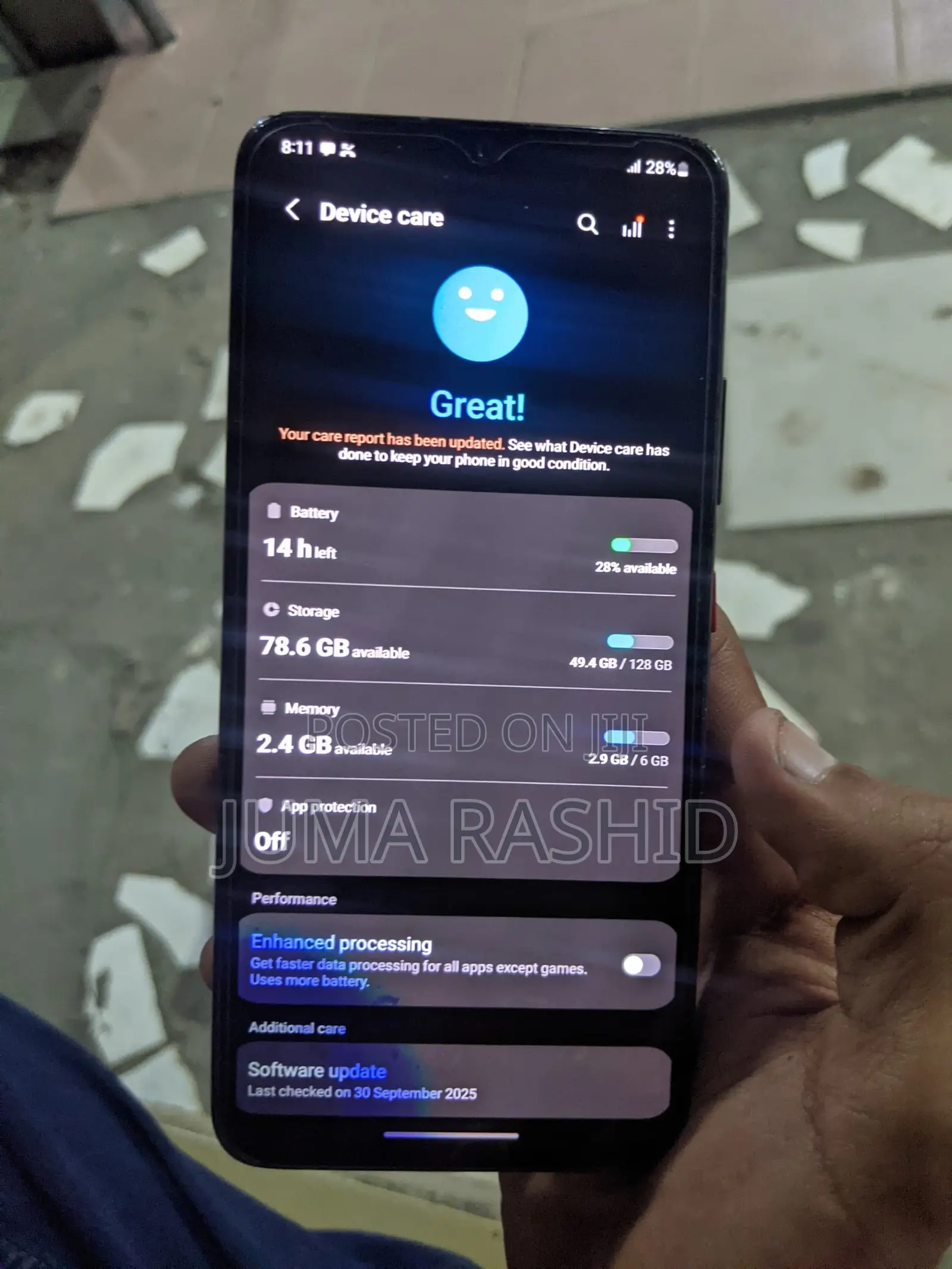 Samsung Galaxy A50 128 GB Black