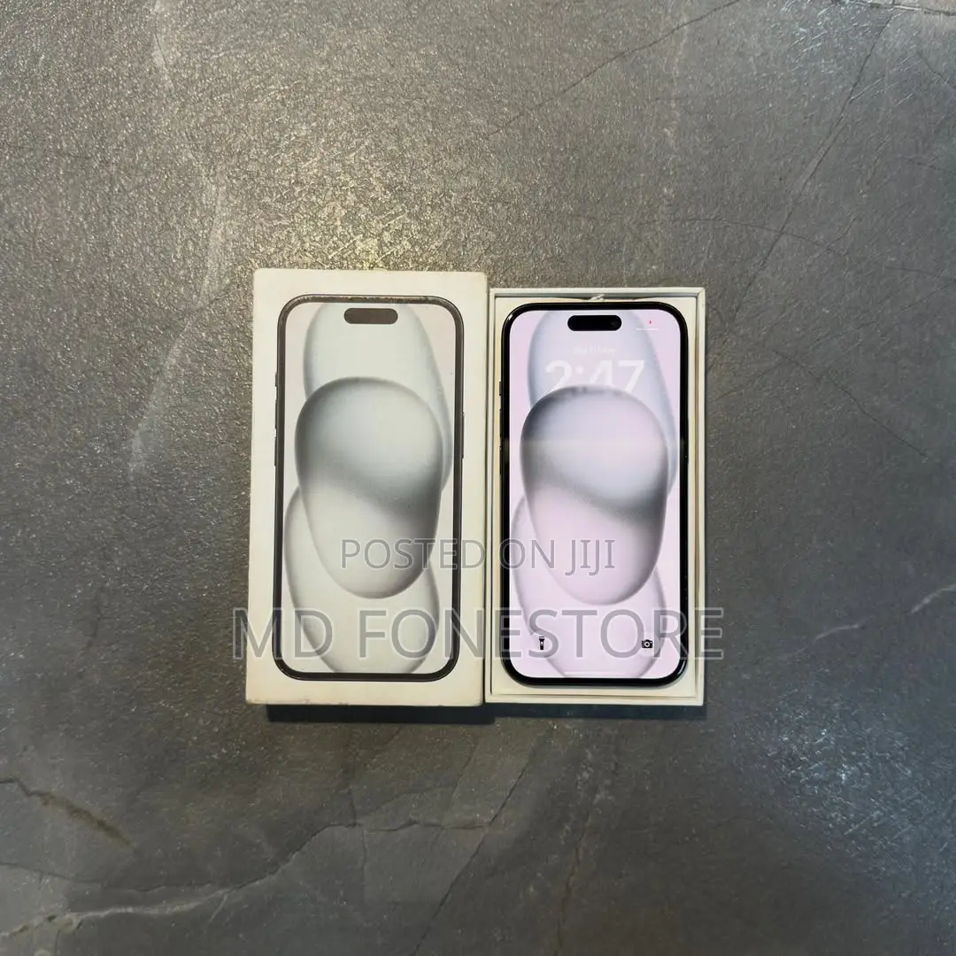 New Apple iPhone 15 256 GB Black