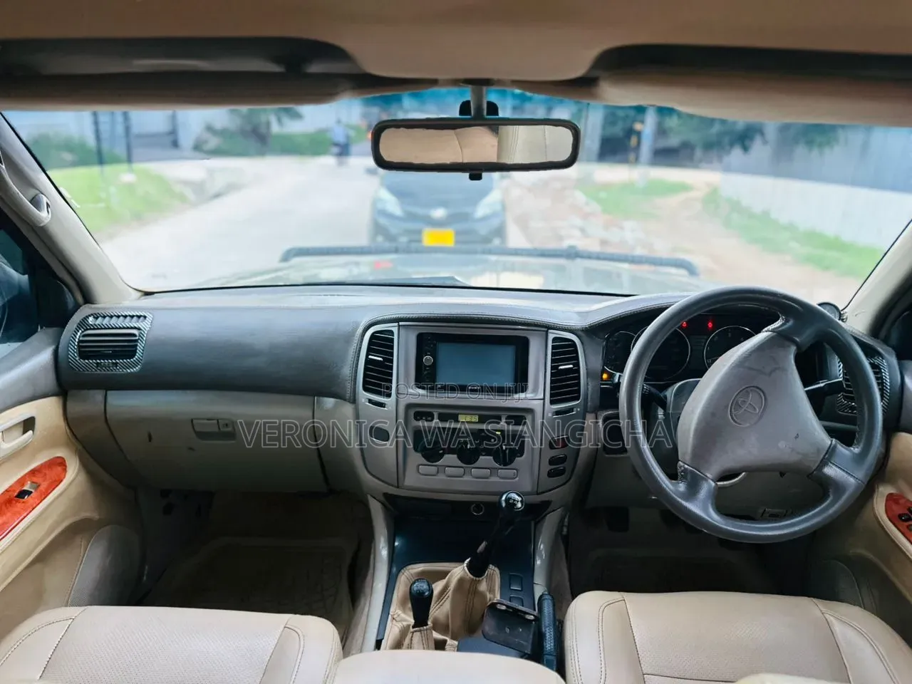 Toyota Land Cruiser Prado 1999 Gray