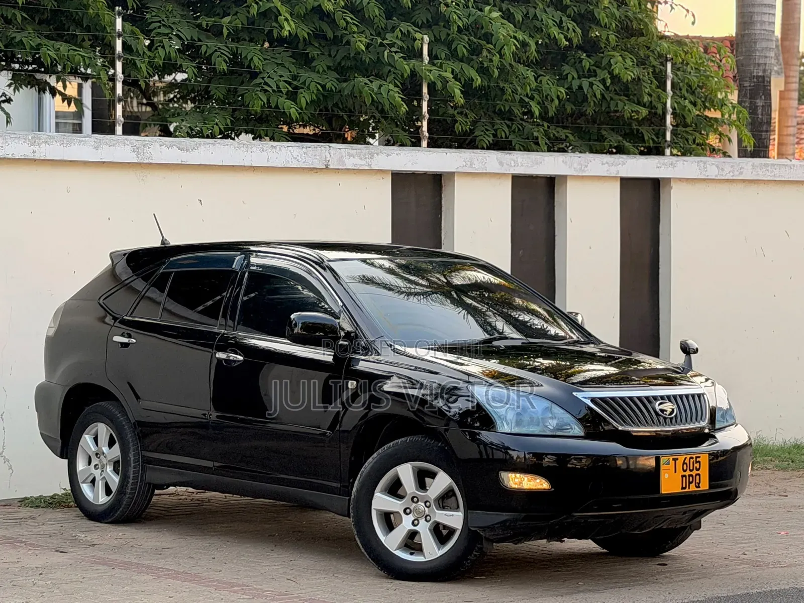 Toyota Harrier 2007 Black