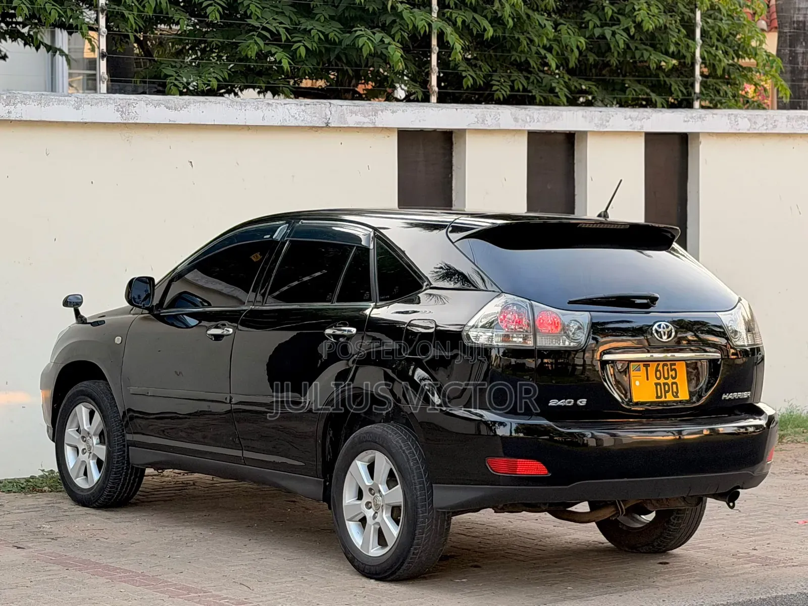 Toyota Harrier 2007 Black