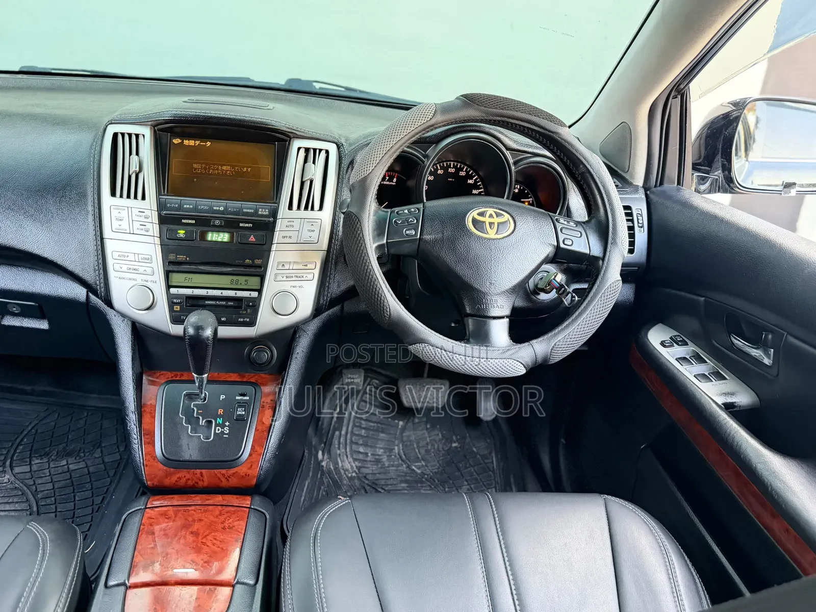 Toyota Harrier 2007 Black