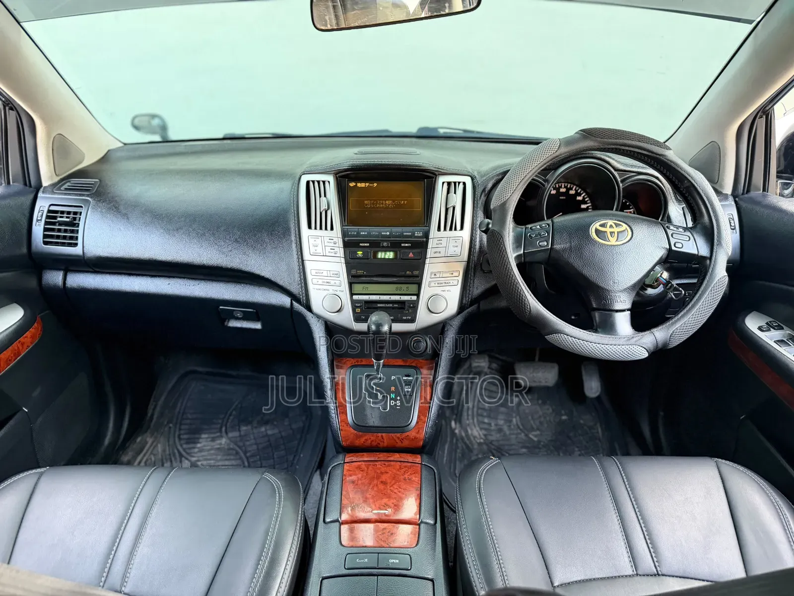 Toyota Harrier 2007 Black