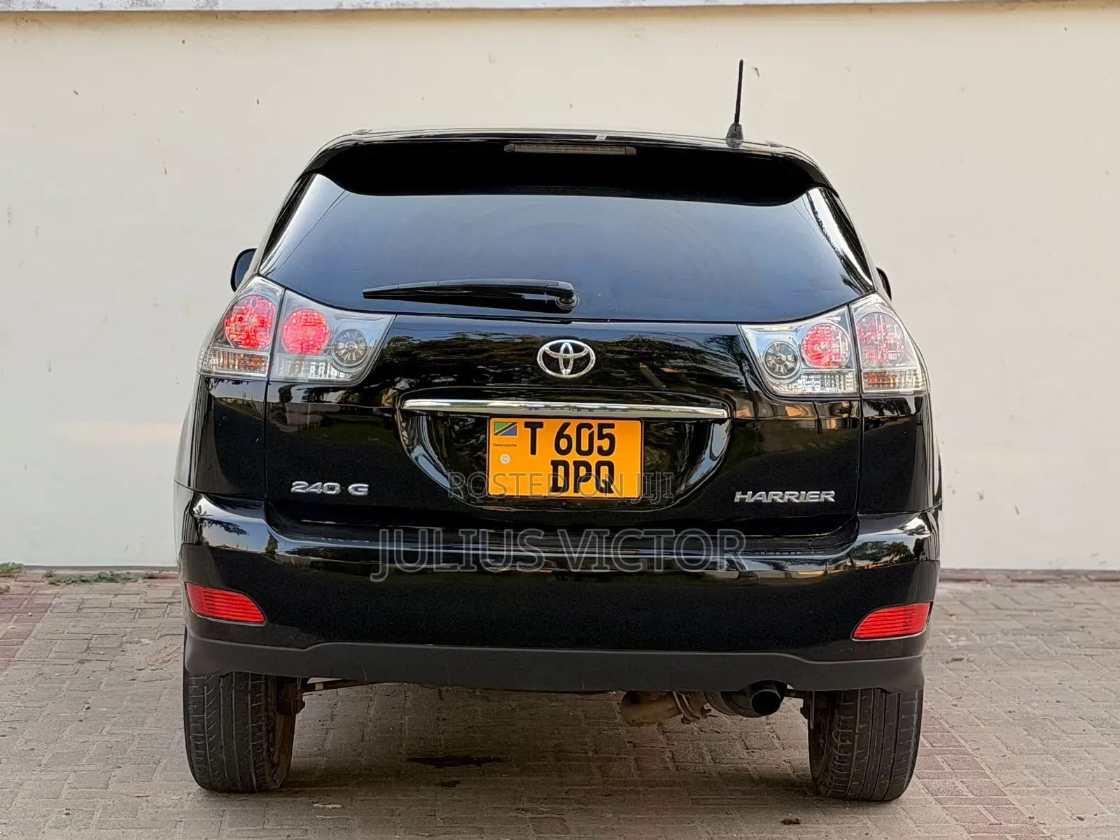 Toyota Harrier 2007 Black