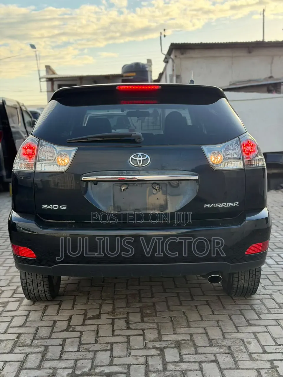Toyota Harrier 2008 Black