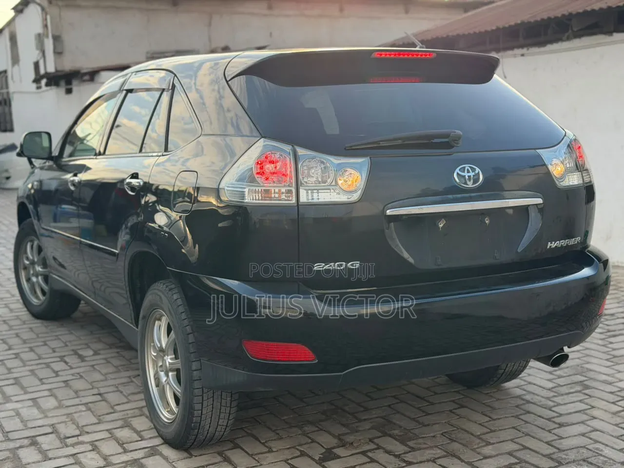 Toyota Harrier 2008 Black