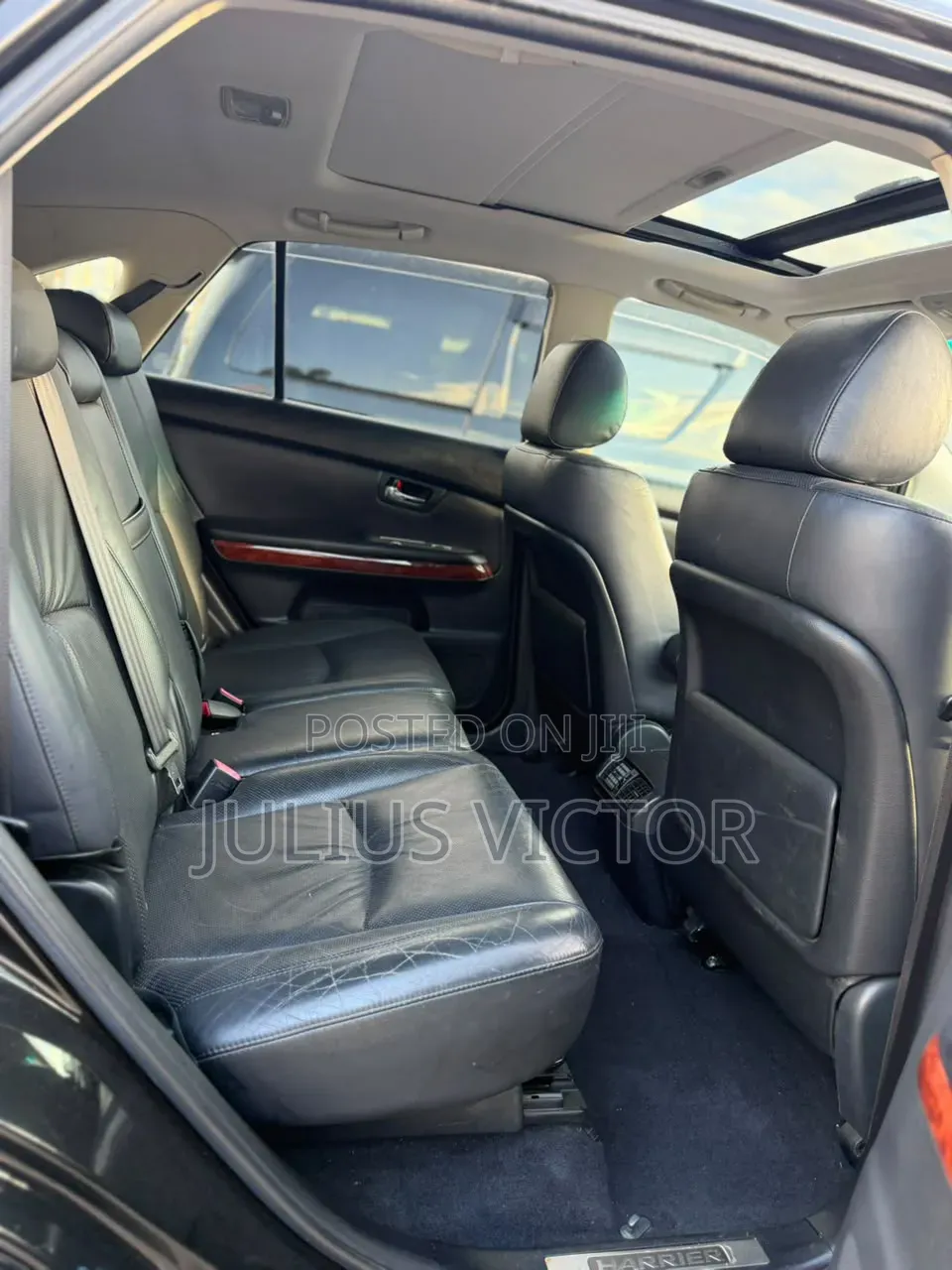 Toyota Harrier 2008 Black