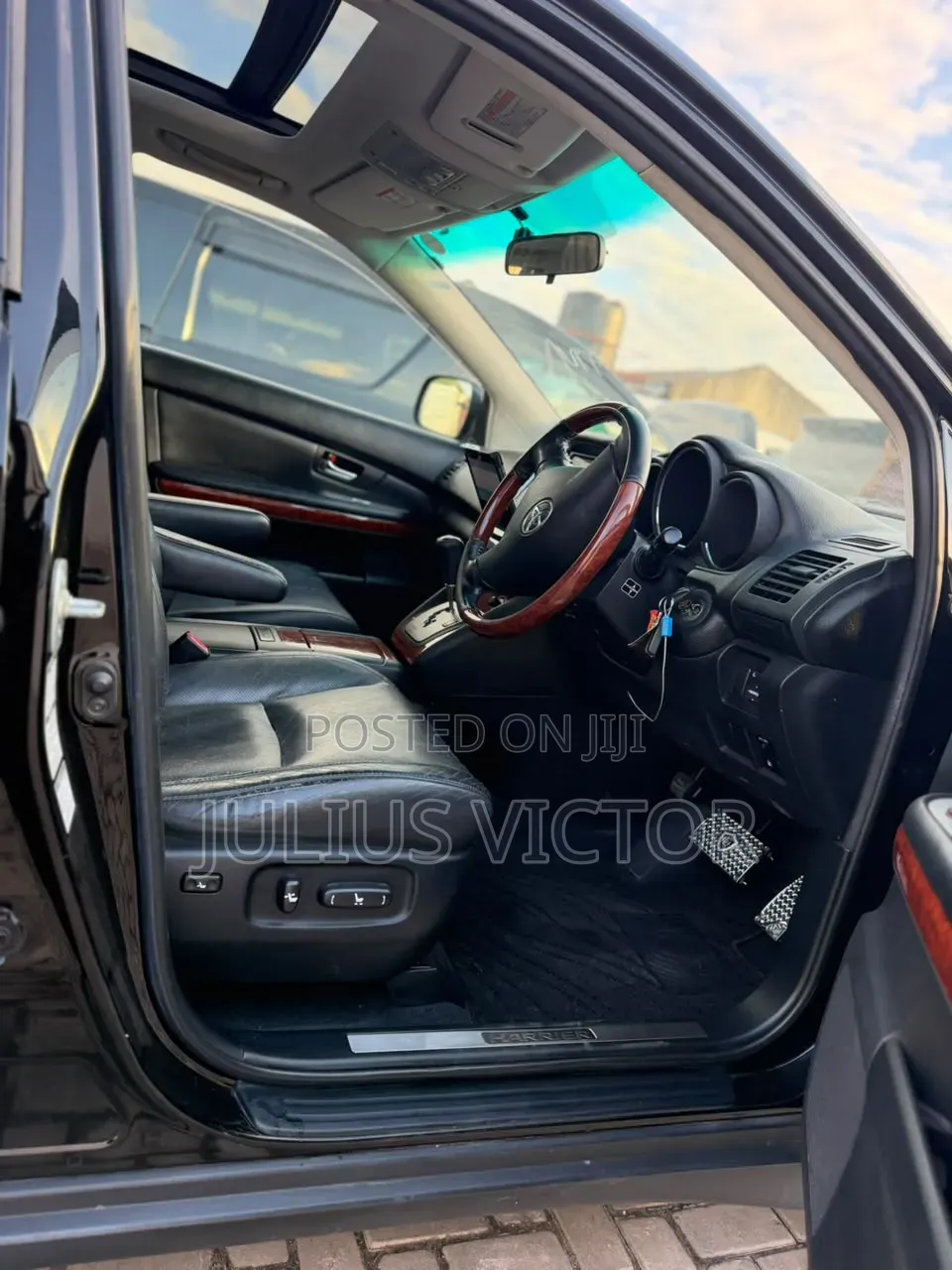 Toyota Harrier 2008 Black