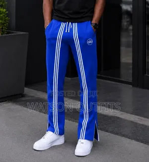 Alo and Adidas Brands Track Dress Pants Materials Very Classical