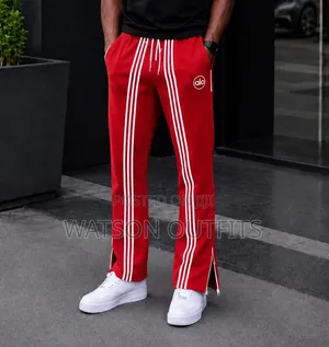 Alo and Adidas Brands Track Dress Pants Materials Very Classical