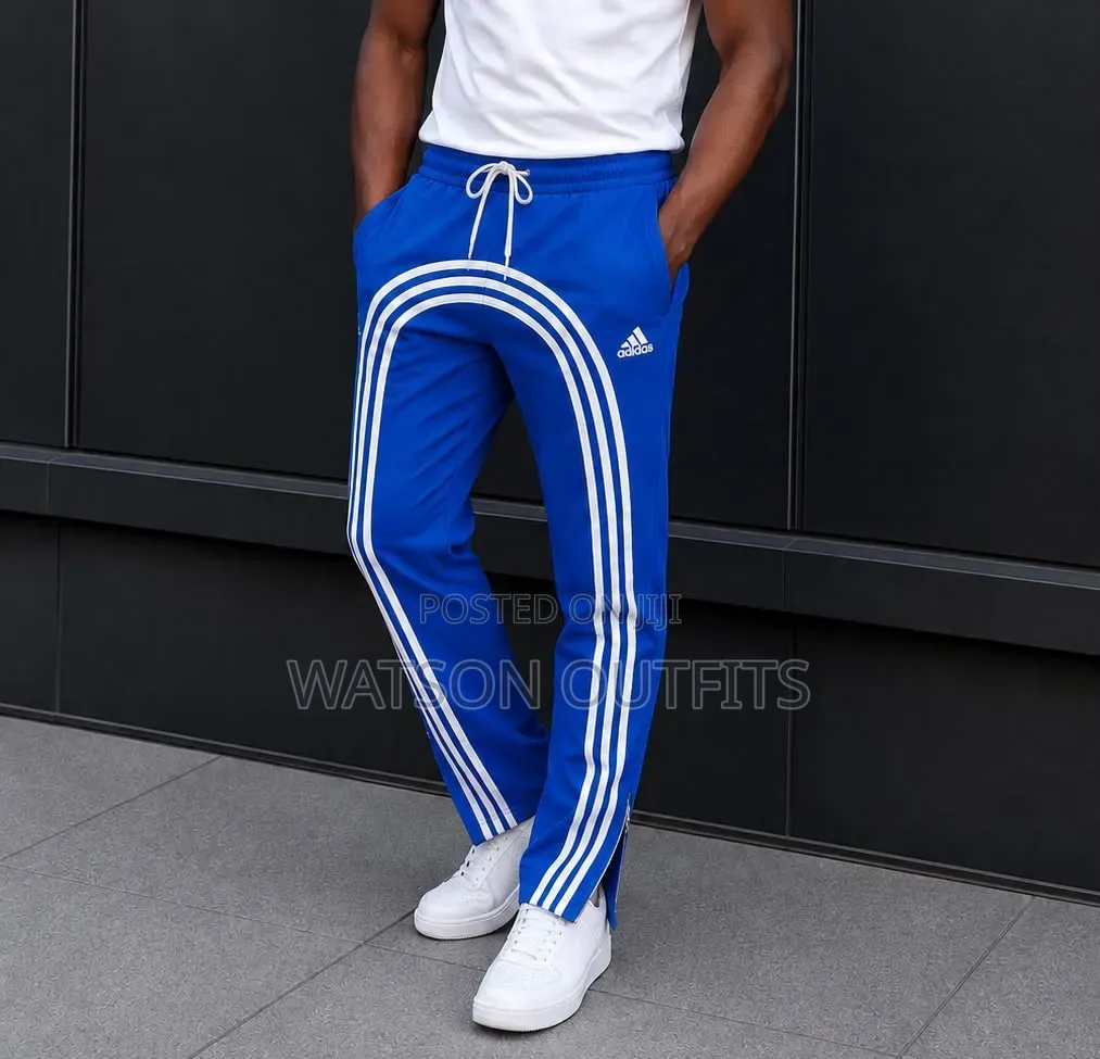 Alo and Adidas Brands Track Dress Pants Materials Very Classical