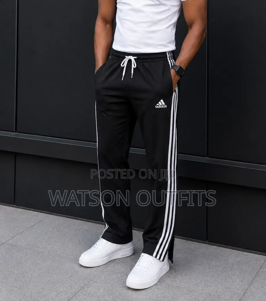Alo and Adidas Brands Track Dress Pants Materials Very Classical
