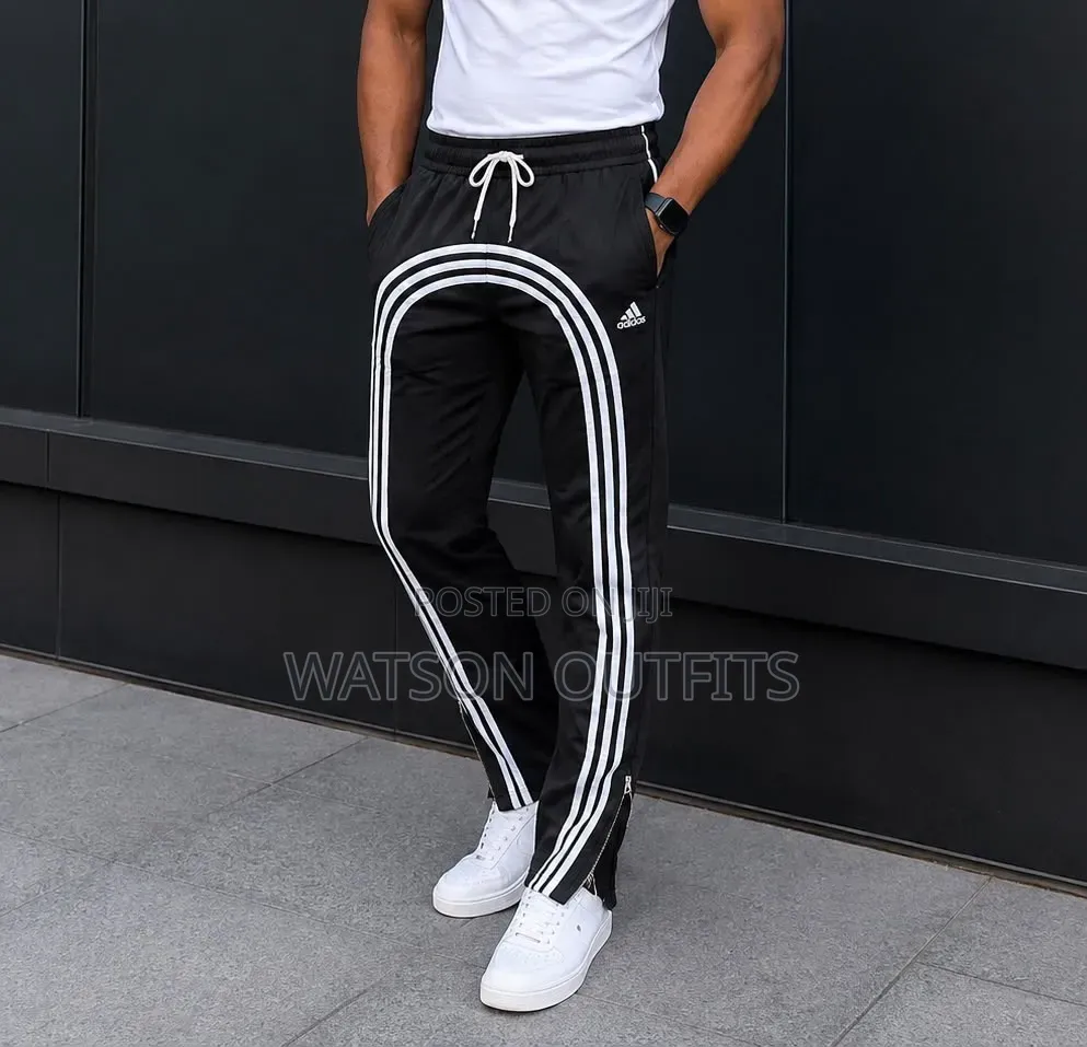 Alo and Adidas Brands Track Dress Pants Materials Very Classical
