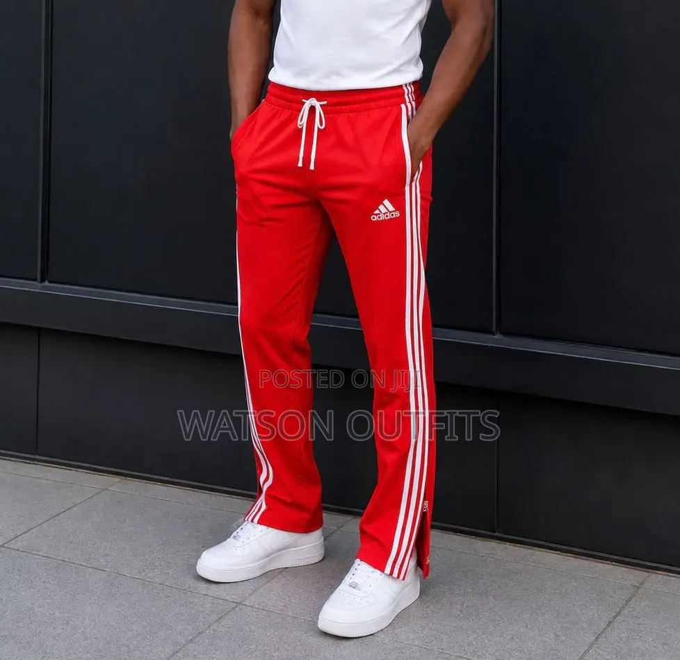 Alo and Adidas Brands Track Dress Pants Materials Very Classical