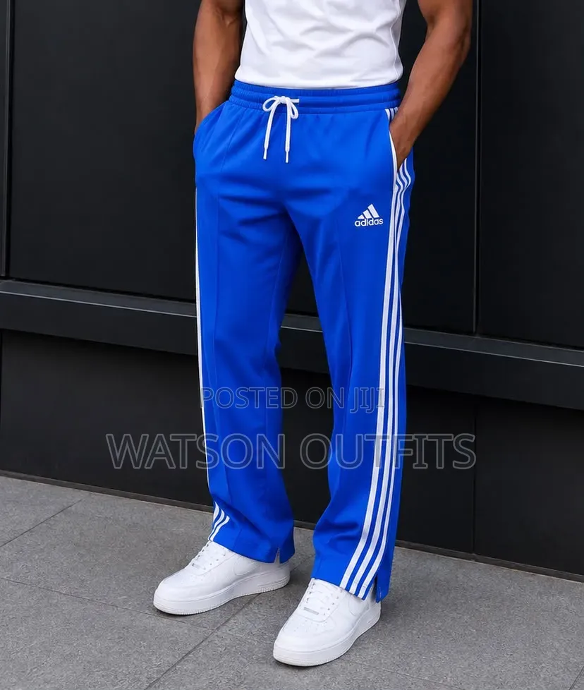 Alo and Adidas Brands Track Dress Pants Materials Very Classical