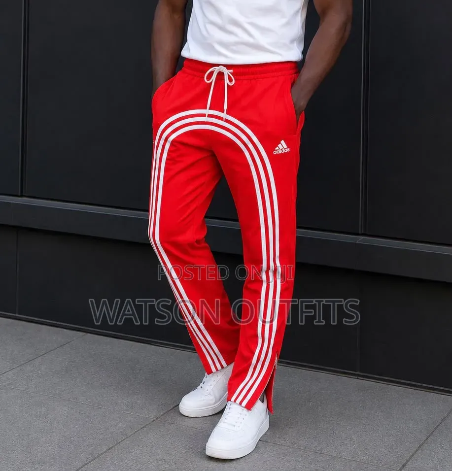 Alo and Adidas Brands Track Dress Pants Materials Very Classical