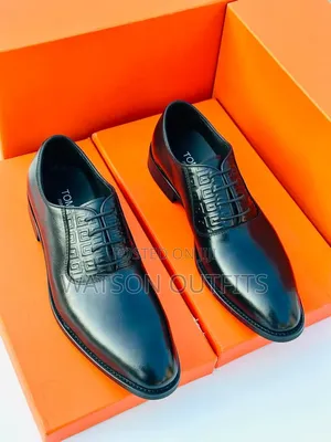 Tom Ford Brand 2 Colours Men's Leather Shoes Classic Footwears