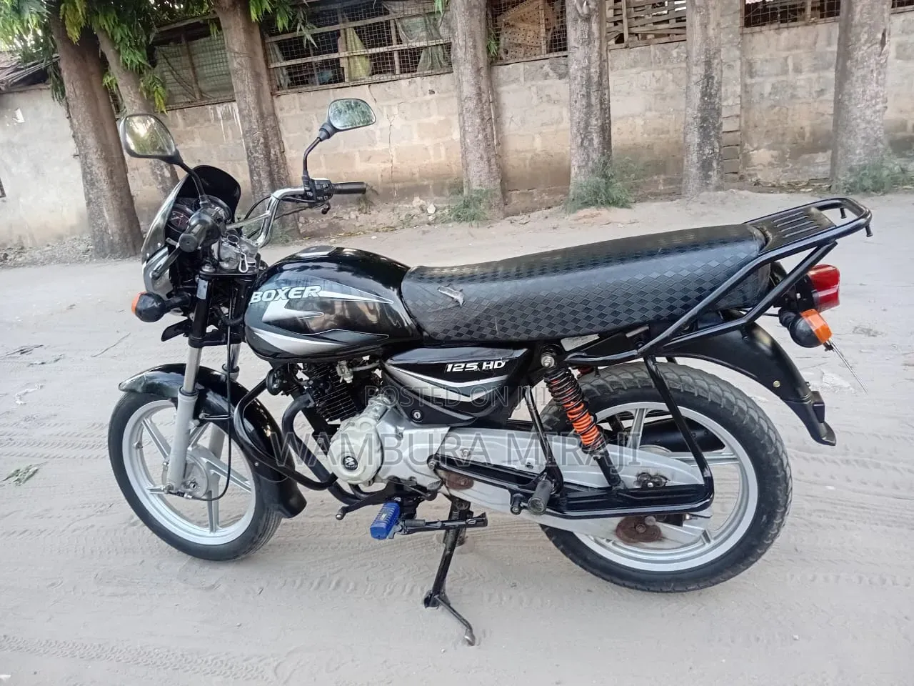 Bajaj Boxer 125 2025 Black