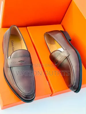 Ck Calvin KLEIN Brand 3 Colours Men's Leather Shoes