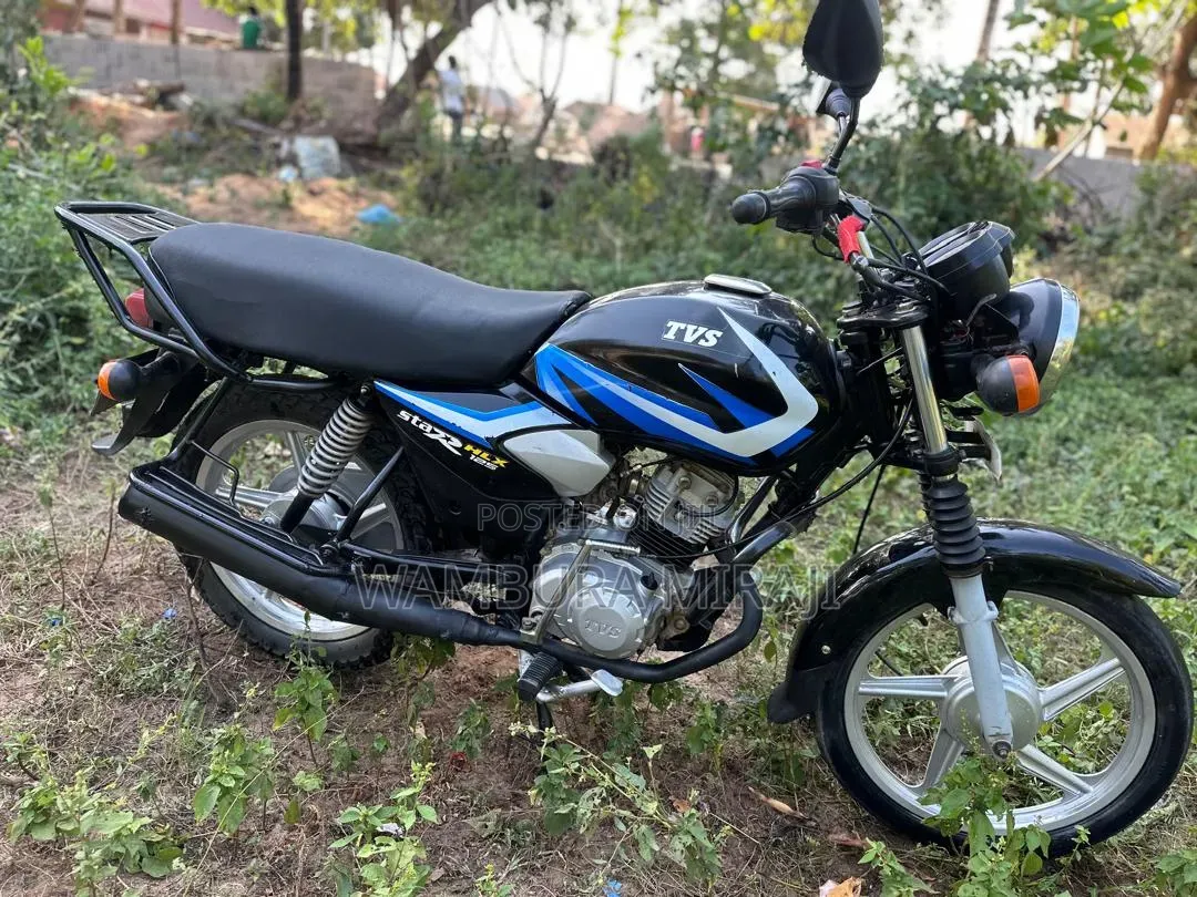New TVS HLX 125 2025 Black