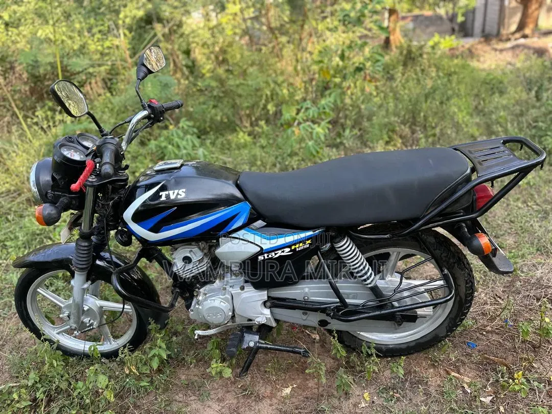 New TVS HLX 125 2025 Black