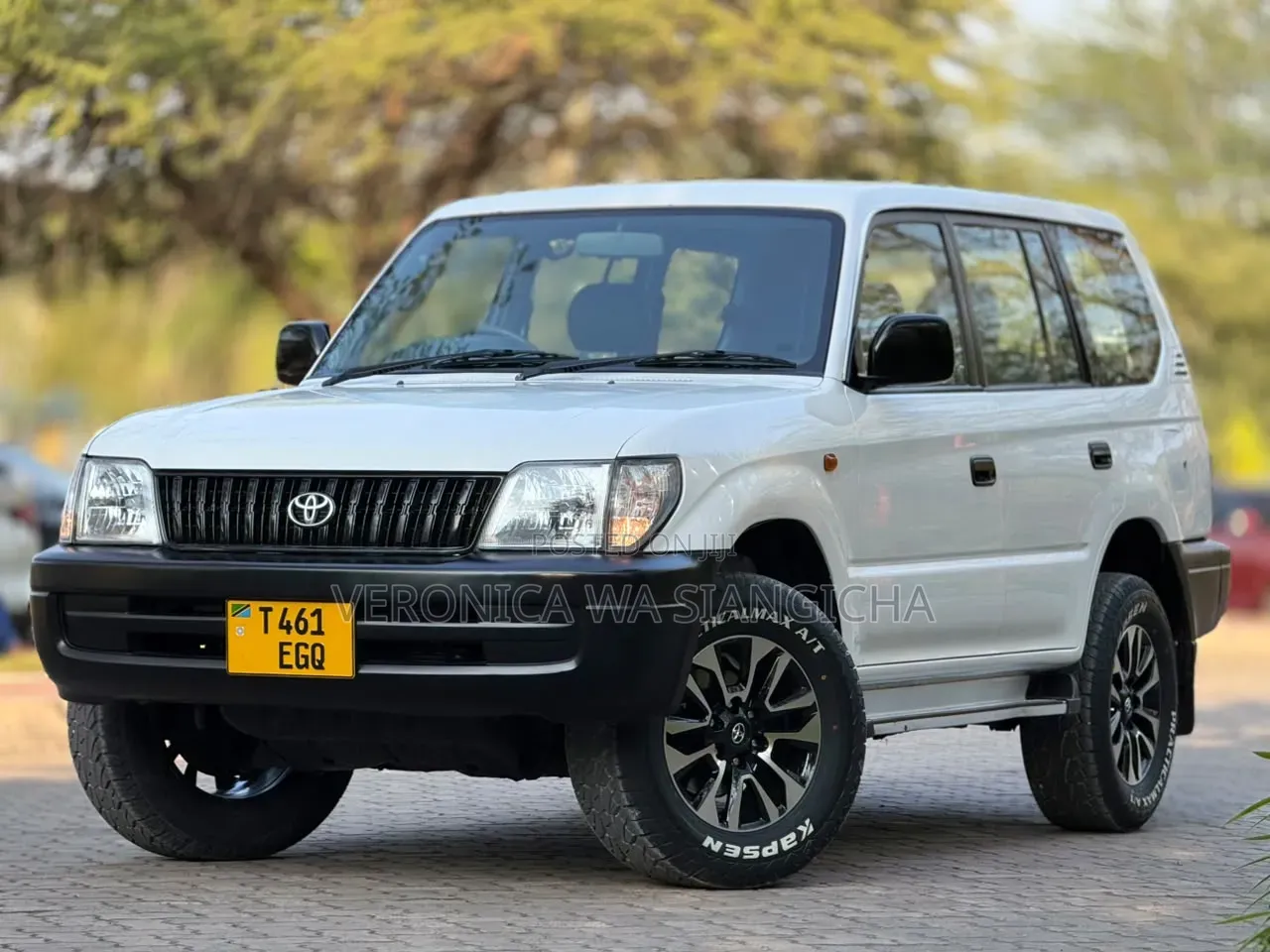 Toyota Land Cruiser Prado 2003 White
