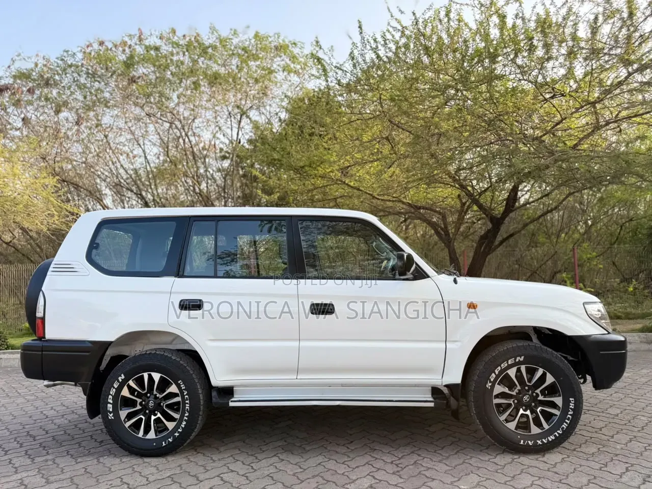 Toyota Land Cruiser Prado 2003 White