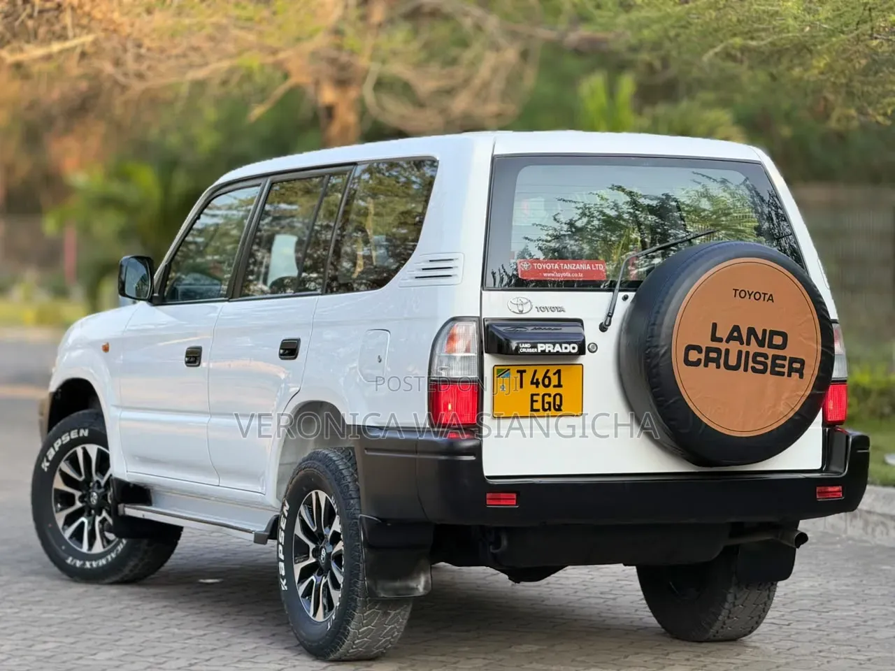 Toyota Land Cruiser Prado 2003 White