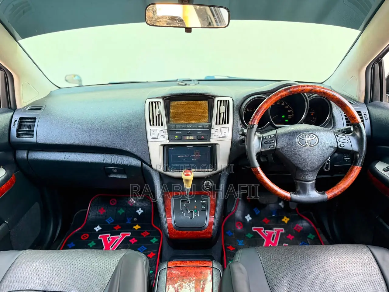 Toyota Harrier 2.4 2007 Black
