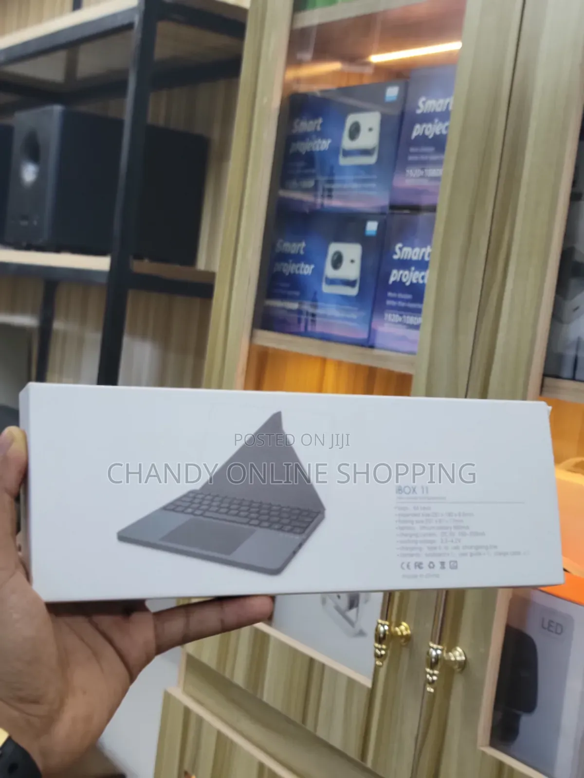 An iBOX 11 New Concept Folding for Portable Multi-Device Use.