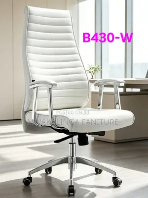 White Brown Executive Chair