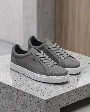 Minimalist Gray Zara Sneakers