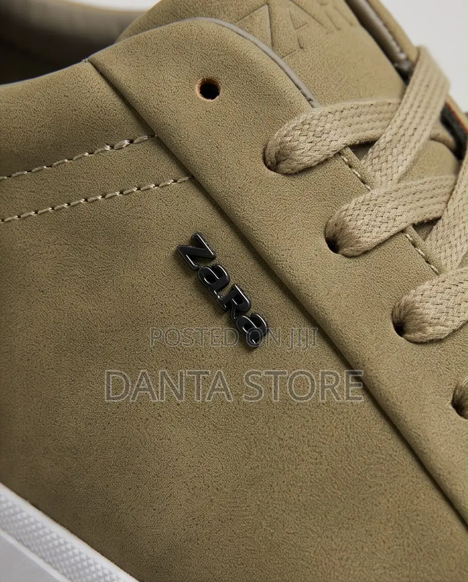 Minimalist Brown Zara Sneakers