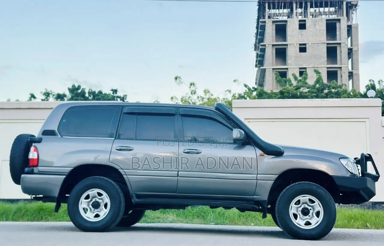 Toyota Land Cruiser 2002 Gray