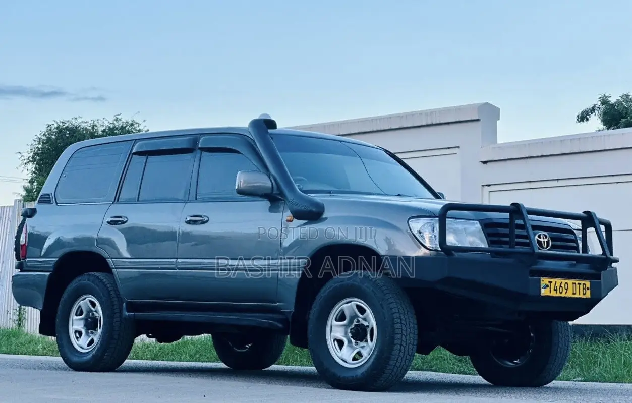 Toyota Land Cruiser 2002 Gray