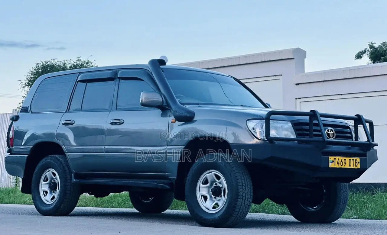 Toyota Land Cruiser 2002 Gray